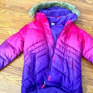 Winter Coat Size 14 fits more like a 12